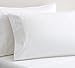 Westbrooke 100% Ultra-Fine Cotton Standard Pillowcase Set of 2-400 Thread Count Sateen Weave Pillow Covers - Soft & Breathable, Luxury Pillow Protectors for Hotels, Homes & Hospitals (White)