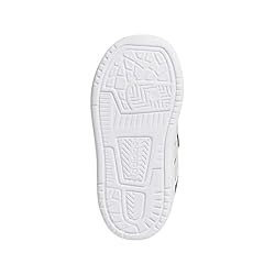 adidas Kids Break Start Sneaker, Black/White/Bright