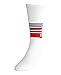 Under Armour Mens Golf Crew, White/Red, Medium