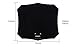 HDTV Antenna, CXINGY Digital Antennas Indoor 60+ Mile Long Range Signal Amplified Booster and High Performance Coaxial Cable. ( Spray paint Shiny Black Antenna )