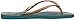 Havaianas Women's Slim Organic Sandal, Petroleum, 39/40 BR (9-10 M US)