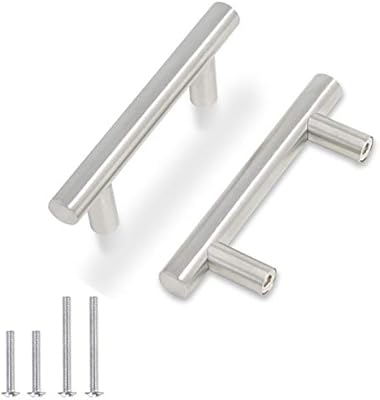 مقابض خزانة المطبخ من الفولاذ المقاوم للصدأ من Probrico مقابض مقابض مقابض ذهبية لأجهزة المطبخ بفتحة واحدة مقبض ذهبي Hmpsdj27 Hgd 10pack Amazon Ae