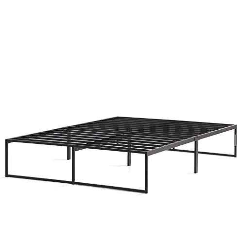 Linenspa 14 Inch Metal Platform Twin XL Bed Frame with Storage Space