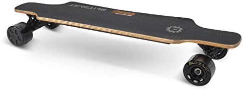 BLITZART Huracane 38" Electric Skateboard Electronic Longboard Replaceable Tire 17mph Hub-Motor 90mm