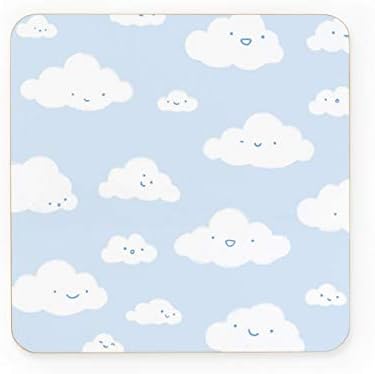 Ohh Deer Happy Little Clouds Coaster