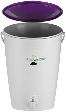 Exaco Trading Co. UClarge-P Exaco Urban Composter, 4 Gal, Purple