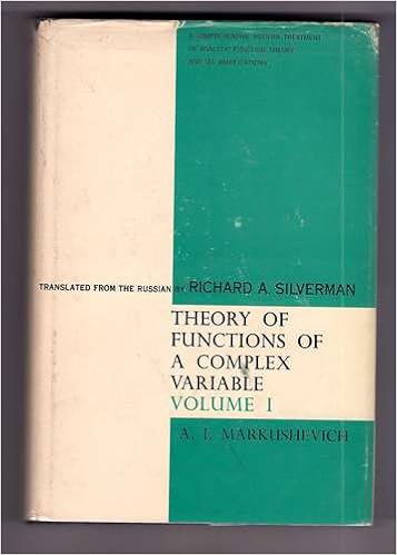 Theory Of Functions Of A Complex Variable Volume 1 A I - 