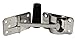 JR Products 10615 Stainless Steel Flat T-Style Door Holder - 4