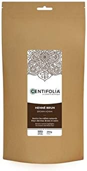 Brown Henna 250g 100% Natural - Centifolia, 250 g (Pack of 1)