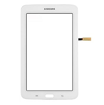 Samsung Galaxy Tab 3 LITE 7.0 SM T110 Touchscreen Touch Screen Digitizer Glas + Klebestreifen Weiß