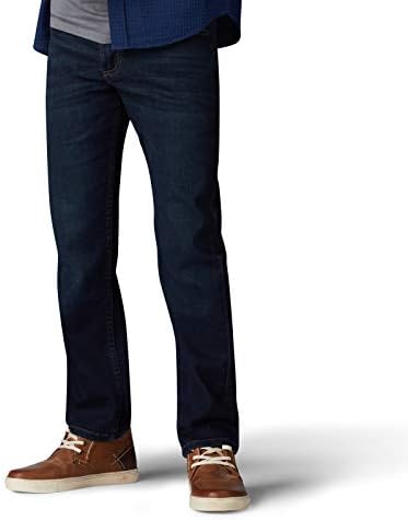 lee extreme comfort straight fit jeans