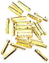 LitLaces23mm Aglet Shoe Lace Tips for Sneakers Open Mouth Easy to Install Metal Aglet Tips (Pack of 24)