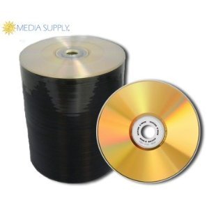 Gold Archive 74 minute CD-R with no logo in bulk - 100 Count