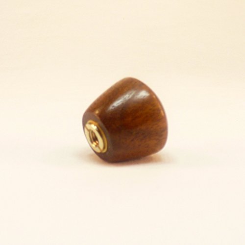 Lamp Finial, Teak, Dome Pattern 11, Small