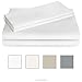 Linenspa 600 Thread Count Ultra Soft, Deep Pocket Cotton Blend Sheet Set - Full - White