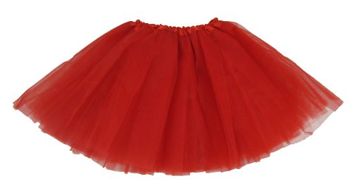 Red Dance or Ballet Tutu, One Size