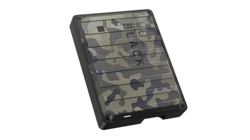 WD_Black P10 Game Drive 6 TB, Externe Festplatte, USB 3.2 Gen 1, Biz zu 130 MB/s, High-Peformance-Festplatte, Für Konsole und PC, mit 1-monatiger Mitg