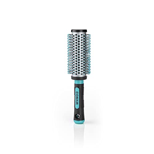 Conair Salon Results Professional Large Hot Curling Round Hair Brush with Nylon Bristles and