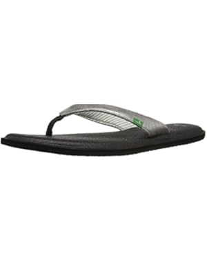 Yoga Chakra Metallic Flip-Flop