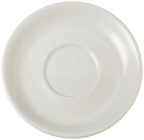 Tognana Albergo 6-1/4-Inch Saucer for Large Cappuccino Cup, 6-Piece