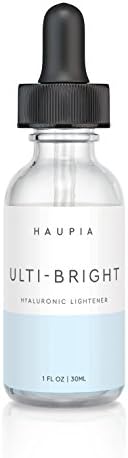 Haupia Dark Spot Corrector for Face and Body | Hyaluronic Lightening Serum for Age Spots, Sun Spots, Acne Scars, Melasma, Hyperpigmentation, and More | (1 fl oz)