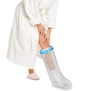 Haofy Protector de Escayola Pierna Impermeable, Adulto Funda Protector
