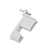 ClosetMaid 6609 SuperSlide Shelf and Hanging Bar Wall Bracket, White