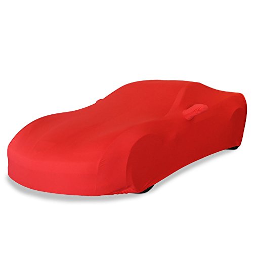 2005-2013 C6 Corvette Ultraguard Stretch Satin Indoor Car Cover (Red)