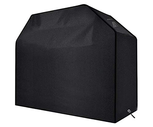 fulhengy Grill Cover, Heavy Duty 600D Oxford Waterproof Gas Grill Cover with Double Stitching and Heat Sealed Seams 58 inches BBQ Cover for Most Brands of Grill，Packing Bag is Included Inside.