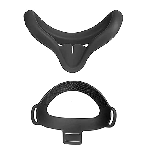 Accessories Set for Oculus Quest VR, Elite Back Padding Sweatproof  Silicone Face Pad Mask for Oculus Quest
