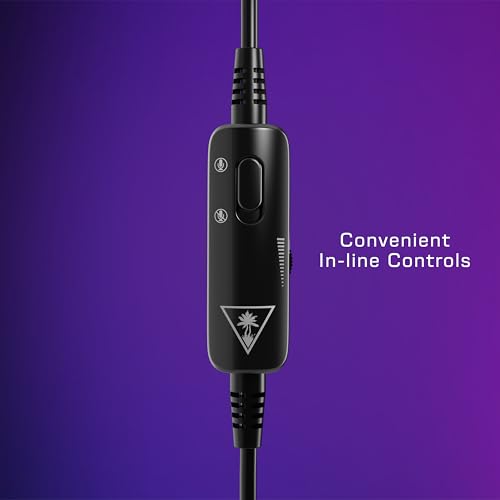 Turtle Beach Recon 50 Xbox Gaming Headset – Officially Licensed for Xbox Series X|S, Xbox One, and Windows PCs with 3.5mm – Also works with PS5, PS4, and Mobile Devices, Removable Mic, 40mm Speakers