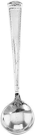 ss407 - Vintage Style Sterling Silver Salt Spoon by Silver Mine Gifts