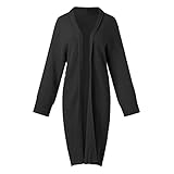 ADJHDFH Black Cardigan For Women Lightweight Belted