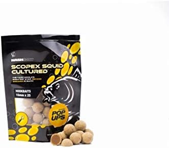 Nash Bait Key Cultured Scopex Squid Pop Ups 15mm