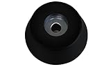 AmplifiedParts F1615 Rubber Amp/Cab Feet, Large Tapered with Washers, 4 Count