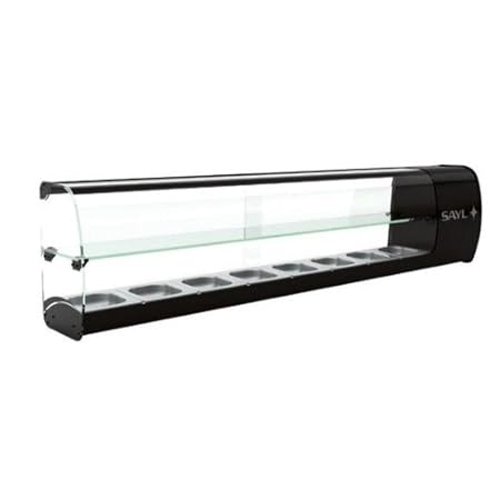 Vitrina refrigerata nevera Banco Frigor Sushi Cm 143 x 24 x 40 Piu ...