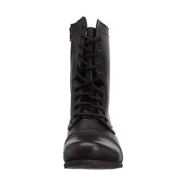 Steve Madden Women's Troopa Combat Boot Pretty Boots and Shoes