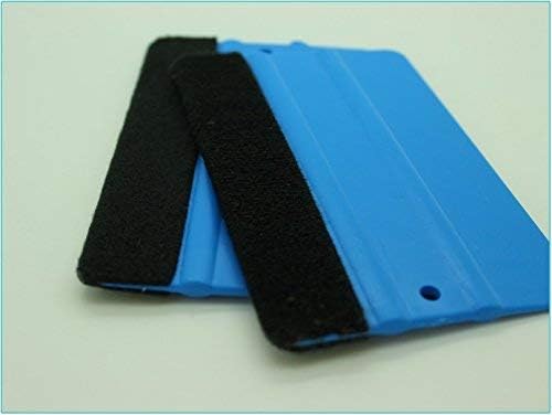 Squeegee Tool Pro Vinyl Wrap Car Wrapping Carbon Matte Gloss Chrome (Blue) - Image 4