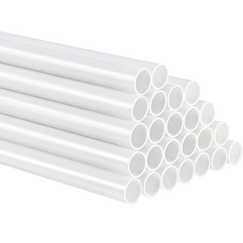 Plastic Dowels. 24 Pieces Plastic White Dowel Rods for Tiered Cake