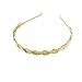 Cute Silk Cat Ears Wired Headband (gold)