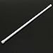 Curtain Rod - TOOGOO(R)Spring Loaded Extendable Telescopic Net Voile Tension Curtain Rail Pole Rod Rods White 60*110cm