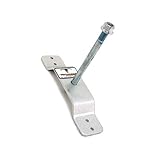 Pit Posse Spare Tire Mount Kit Enclosed Cargo Trailer Carrier Holder Bracket Wall Mount Aluminum - Universal Fit - Will Declutter Your Space