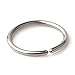 Ruifan 20G Round Ends Stainless Steel Clip on Closure Seamless Ring Fake Nose Lip Helix Cartilage Tragus Ear Hoop 8mm 2PCS