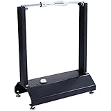 Goplus Motorcycle Bike Wheel Balancer, Rim Tire Balancing Spin Static Truing Stand w/Adjustable Centering Cones, Tire Balancer (16â€Ã—8 3/5â€Ã—20â€)