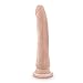 Eden Pleasure Products 8.5 Inch Realistic Anal Dildo with Strong Suction Cup for Beginners - Slim, Tapered, Veined Penis for Vaginal G-spot - Harness Compatible - Sex Toys for Women & Men - Beige
