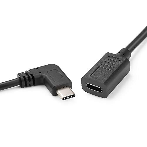 RCstyle Universal Type-C USB Extension Cord Female Connector Adapter Cable Compatible with DJI OSMO Pocket Accessories, 39 Inch