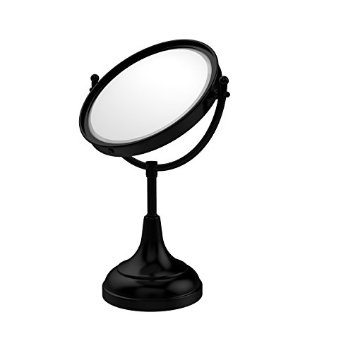 Allied Brass DM-2/3X-BKM 8-Inch Mirrow with 3x Magnification, 15-Inch H, Matte Black