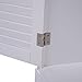 Giantex Storage Floor Cabinet with Drawer and Single Shutter Door for Living Room, Bedroom and Bathroom Organizer Cupboard Shelf, White