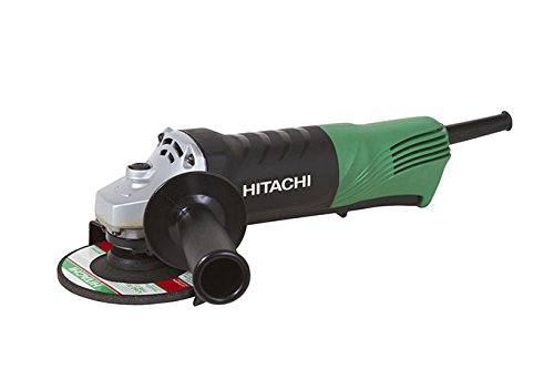 Hitachi g12sq 4-1/2" 7.4 amp angle grinder and pad…
