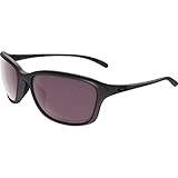 Oakley Women's She's Unstoppable Polarized Round Sunglasses, Steel, 57 mm